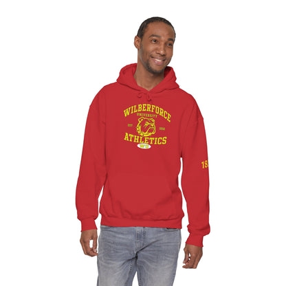 Wilberforce University Athletics Hoodie – Vintage Mascot College Sports Sweatshirt Printify