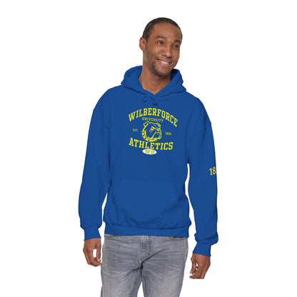 Wilberforce University Athletics Hoodie – Vintage Mascot College Sports Sweatshirt Printify