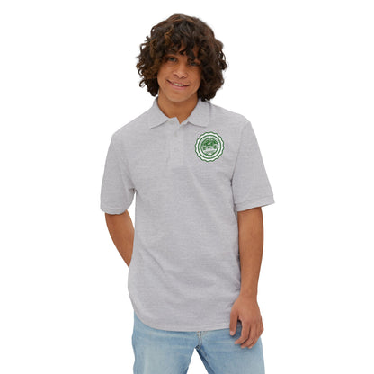 Men's Polo - Wilberforce Crest Logo Chest Embroidery, Classic Golf & Corporate Style Printify