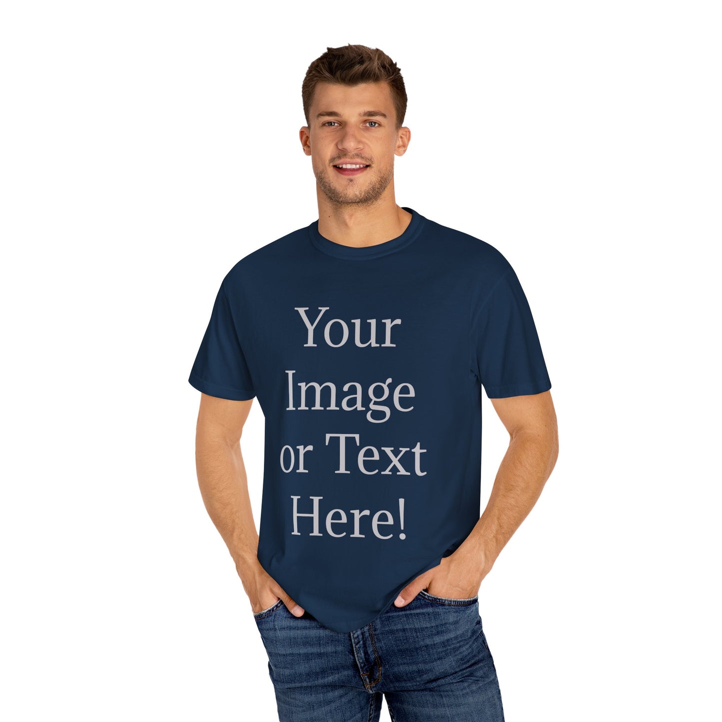 Garment-Dyed T-Shirt, Casual Everyday Wear, Customizable Stylish Tee, Perfect for Gifts, Ideal for Holidays & Celebrations, Unique [...]