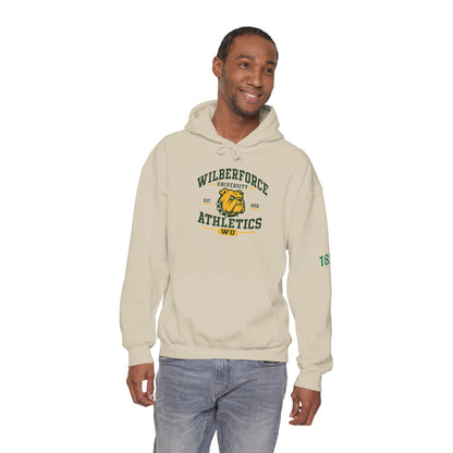 Wilberforce University Athletics Hoodie – Vintage Mascot College Sports Sweatshirt Printify