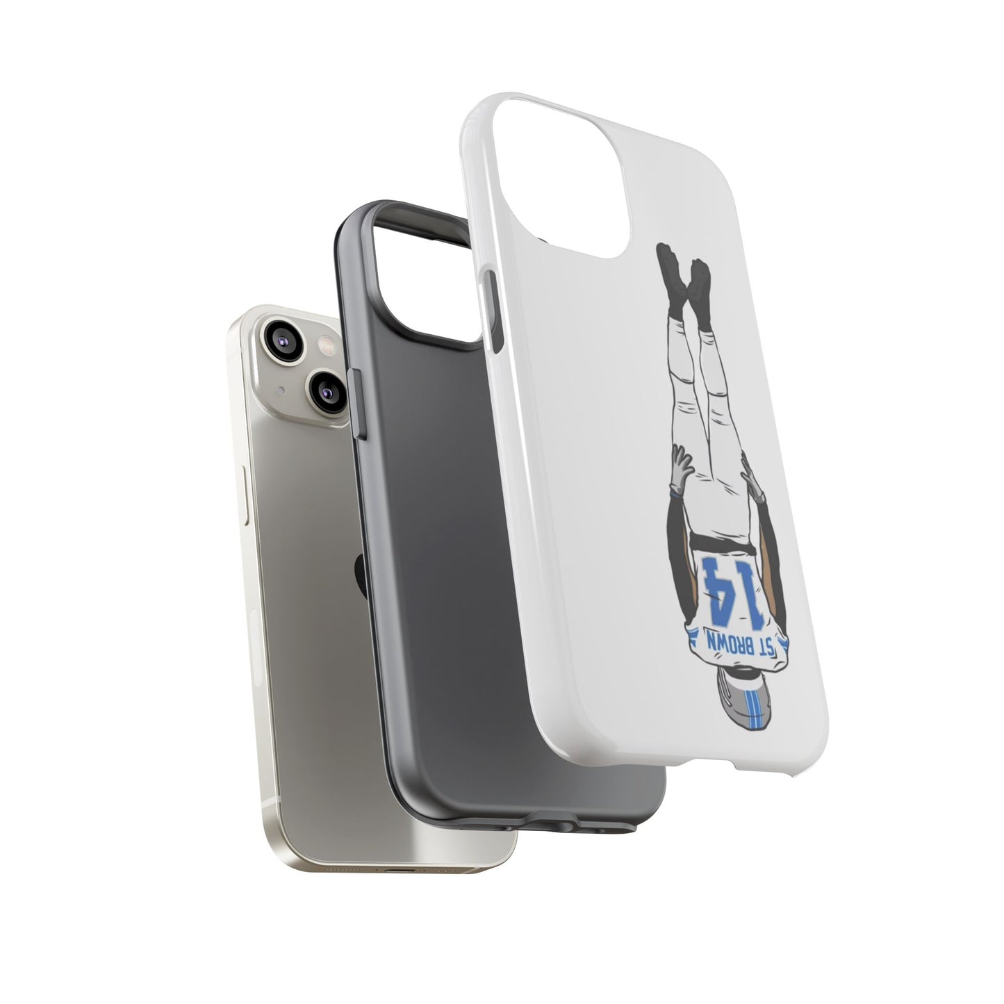 iPhone Football Fan Tough Case with St. Brown Design