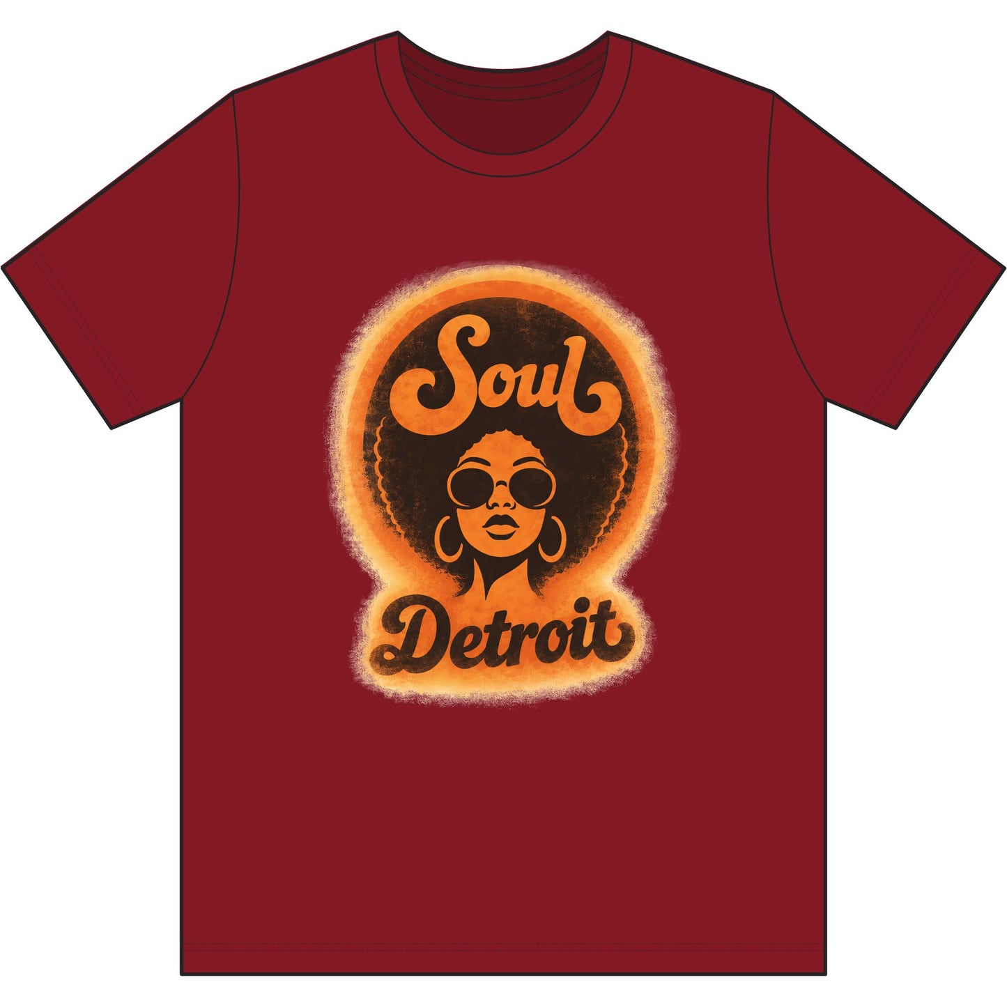 Detroit Soul Retro Tee Printify