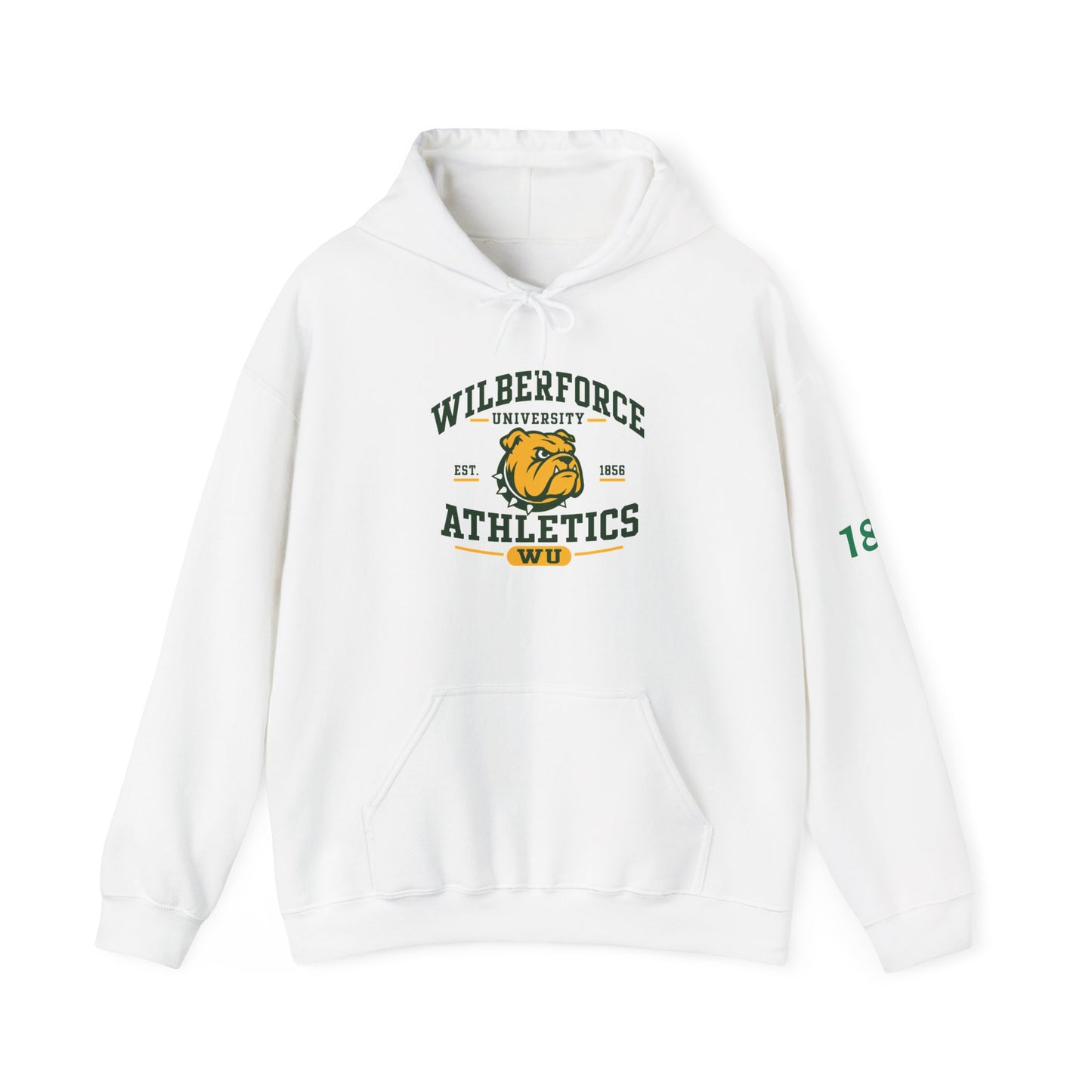 Wilberforce University Athletics Hoodie – Vintage Mascot College Sports Sweatshirt Printify