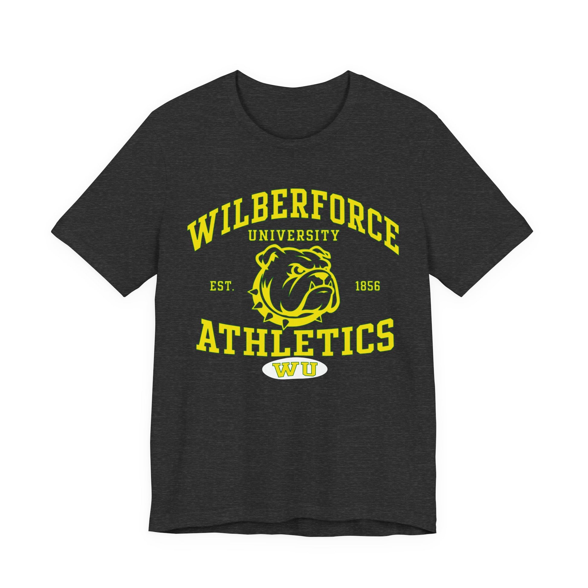 Wilberforce University Athletics T-Shirt — Bulldogs Logo College Tee Printify