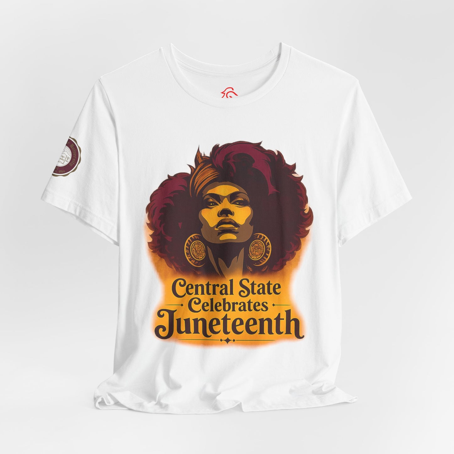 Juneteenth Celebration T-Shirt — "Central State Celebrates Juneteenth" Retro Afro Pride Tee