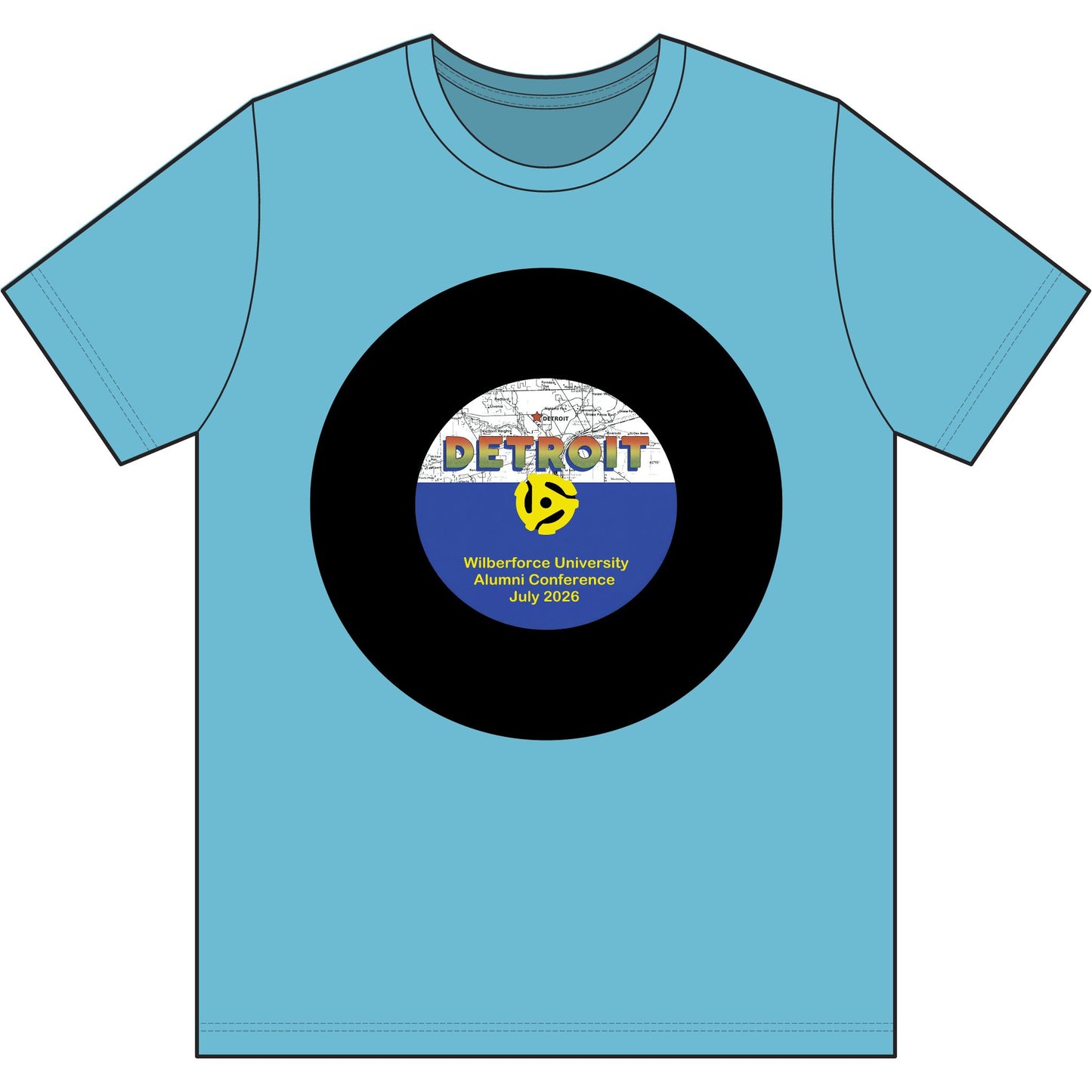 Copy of Detroit Funk Retro Tee Printify