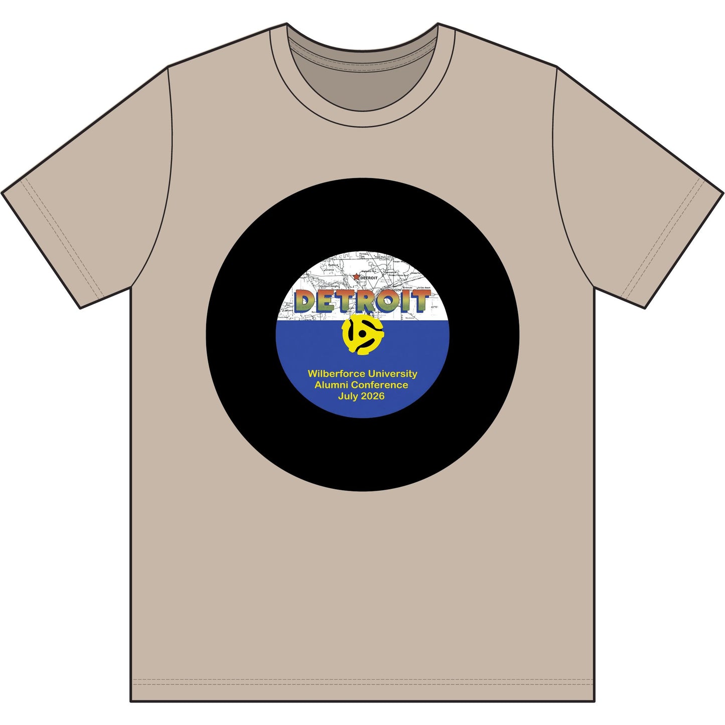 Copy of Detroit Funk Retro Tee Printify