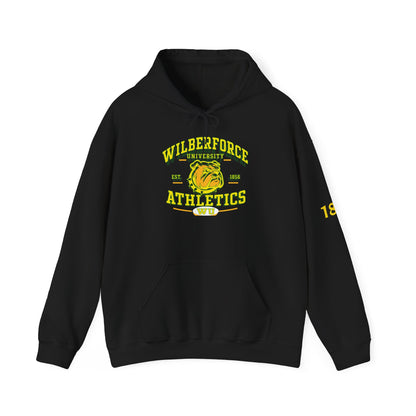 Wilberforce University Athletics Hoodie – Vintage Mascot College Sports Sweatshirt Printify