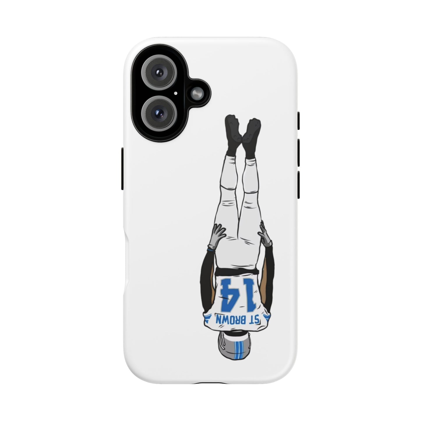 iPhone Football Fan Tough Case with St. Brown Design