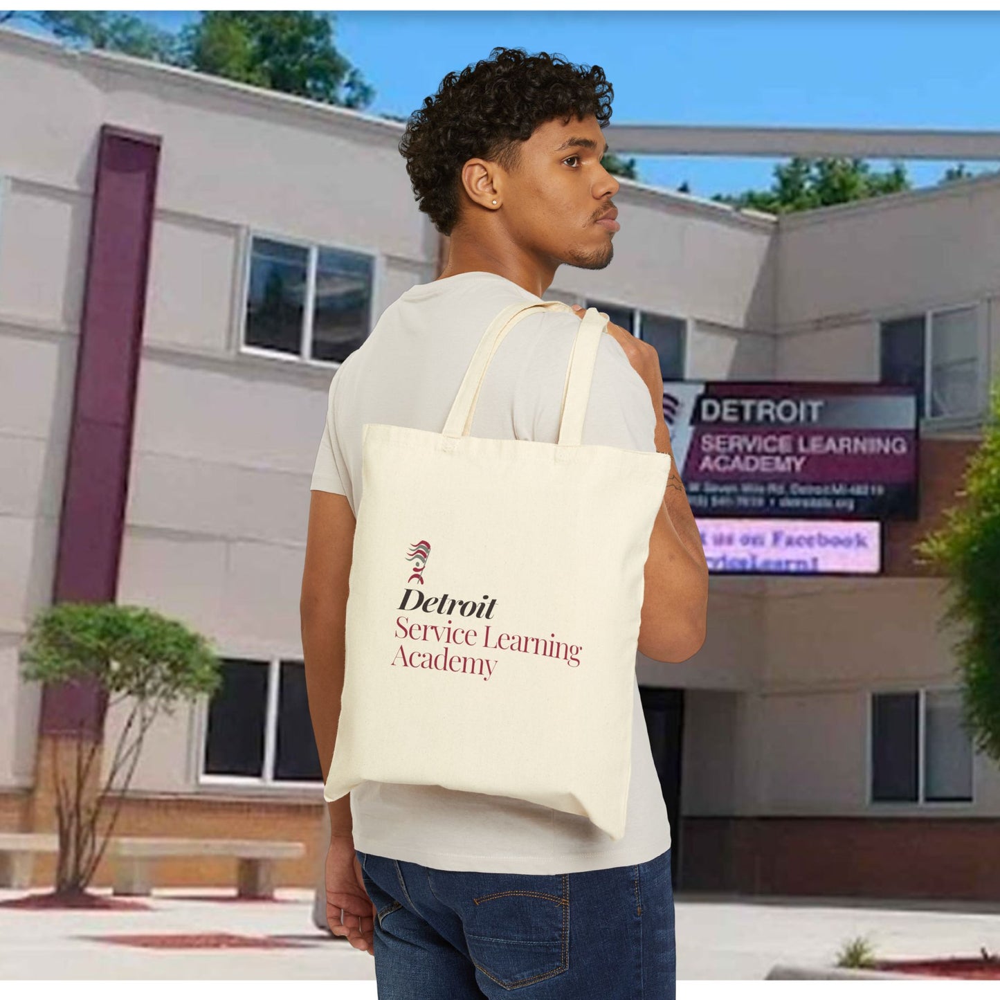 Cotton Canvas Tote Bag