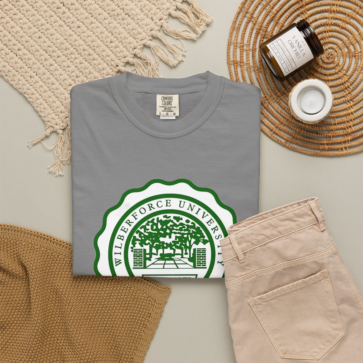 Wilberforce University Seal T‑Shirt — Classic Collegiate Crest Tee Printify