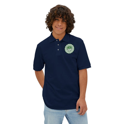 Men's Polo - Wilberforce Crest Logo Chest Embroidery, Classic Golf & Corporate Style Printify