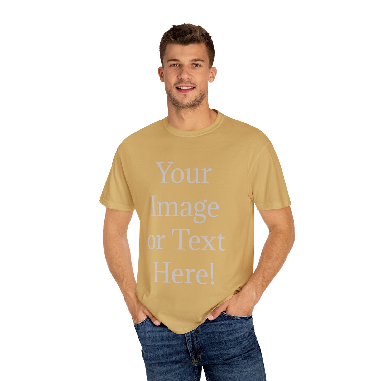 Garment-Dyed T-Shirt, Casual Everyday Wear, Customizable Stylish Tee, Perfect for Gifts, Ideal for Holidays & Celebrations, Unique [...]