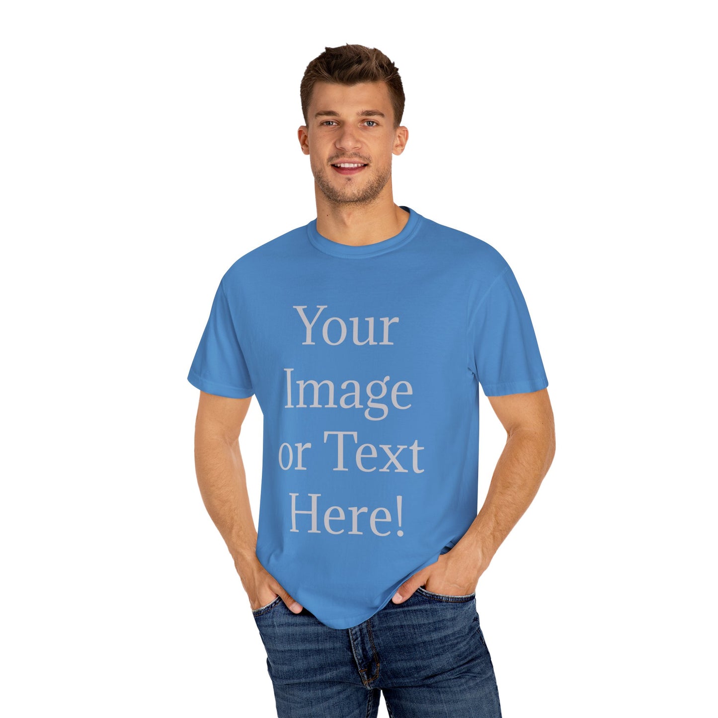 Garment-Dyed T-Shirt, Casual Everyday Wear, Customizable Stylish Tee, Perfect for Gifts, Ideal for Holidays & Celebrations, Unique [...]