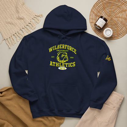 Wilberforce University Athletics Hoodie – Vintage Mascot College Sports Sweatshirt Printify