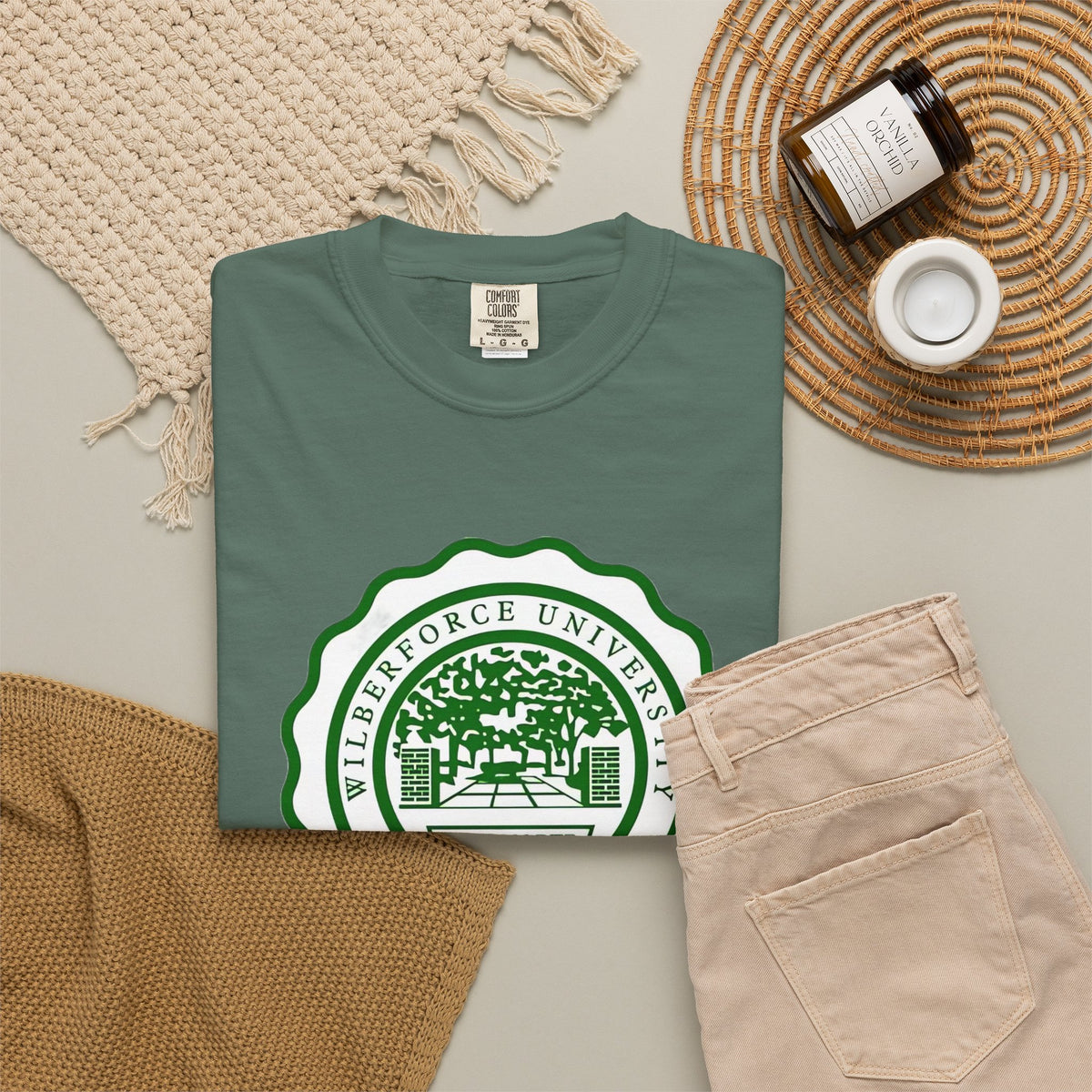 Wilberforce University Seal T‑Shirt — Classic Collegiate Crest Tee Printify