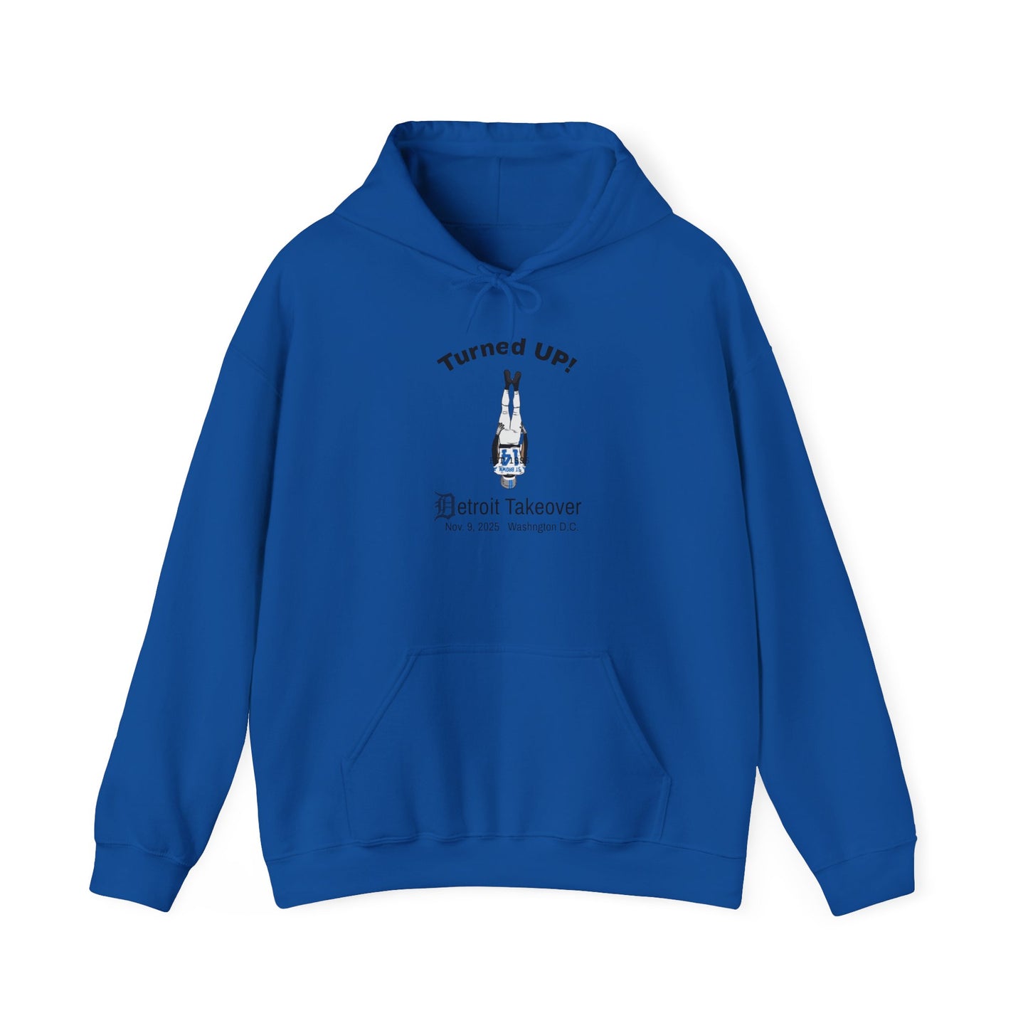 Turned UP! Detroit Takeover Hooded Sweatshirt for Comfort & Style