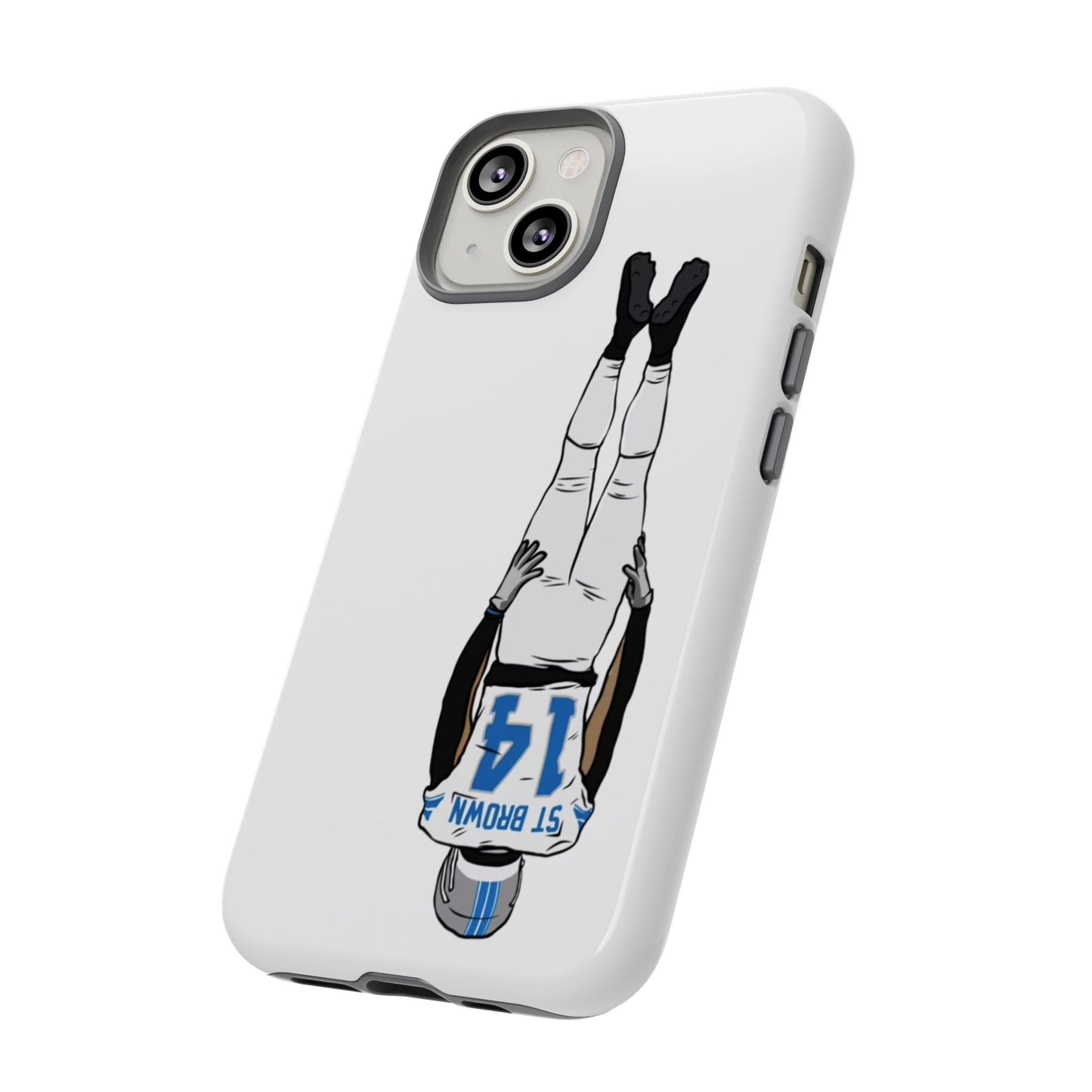 iPhone Football Fan Tough Case with St. Brown Design