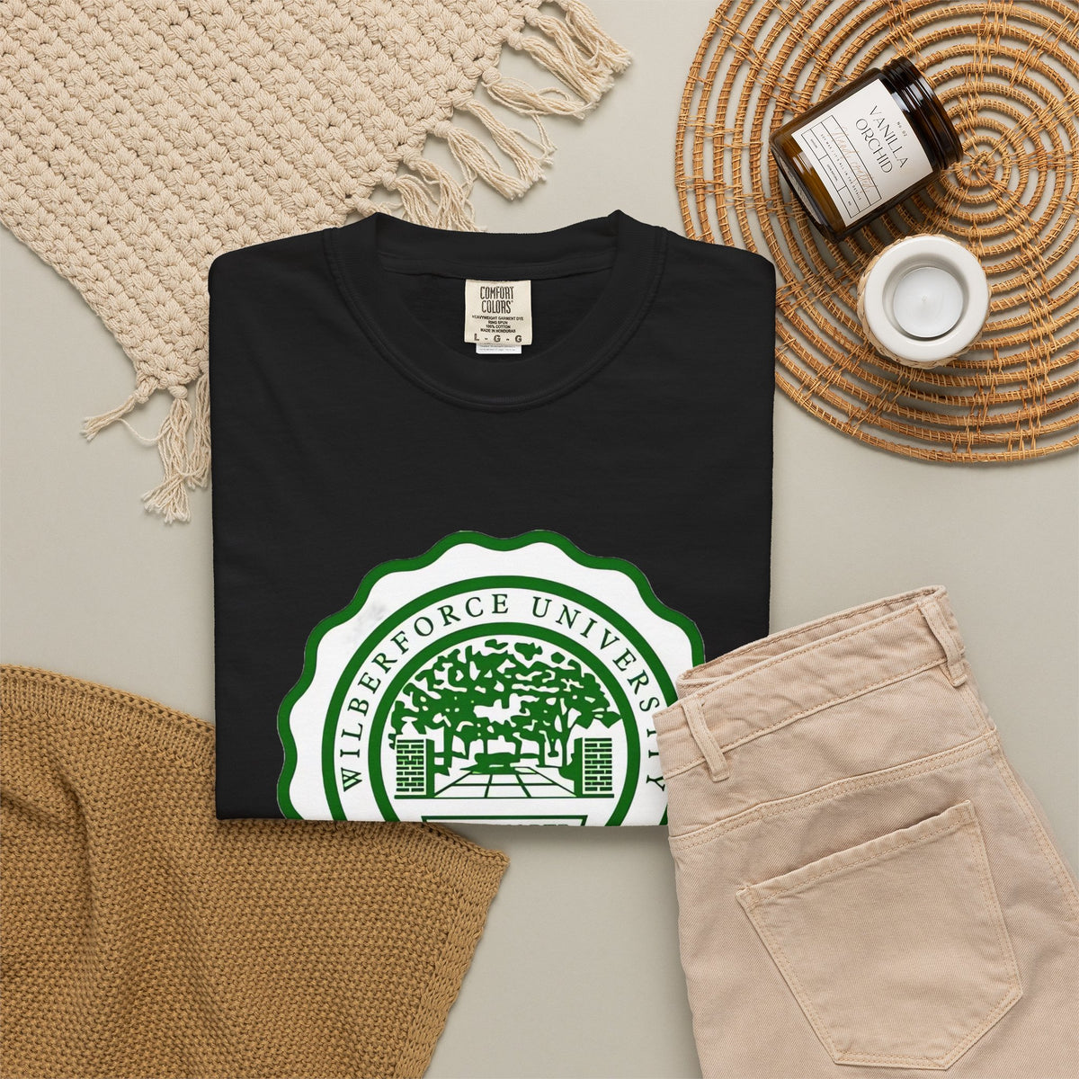 Wilberforce University Seal T‑Shirt — Classic Collegiate Crest Tee Printify