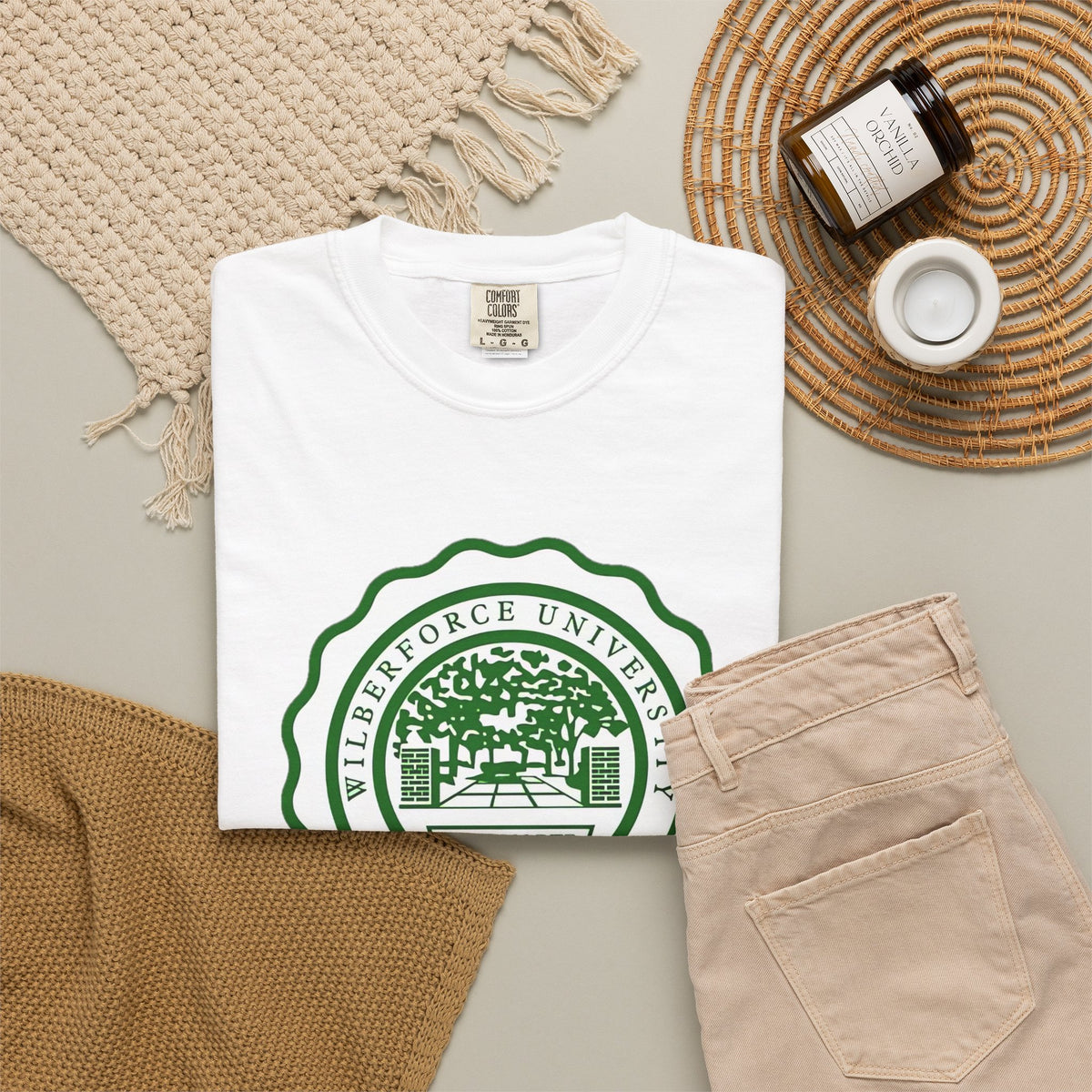 Wilberforce University Seal T‑Shirt — Classic Collegiate Crest Tee Printify