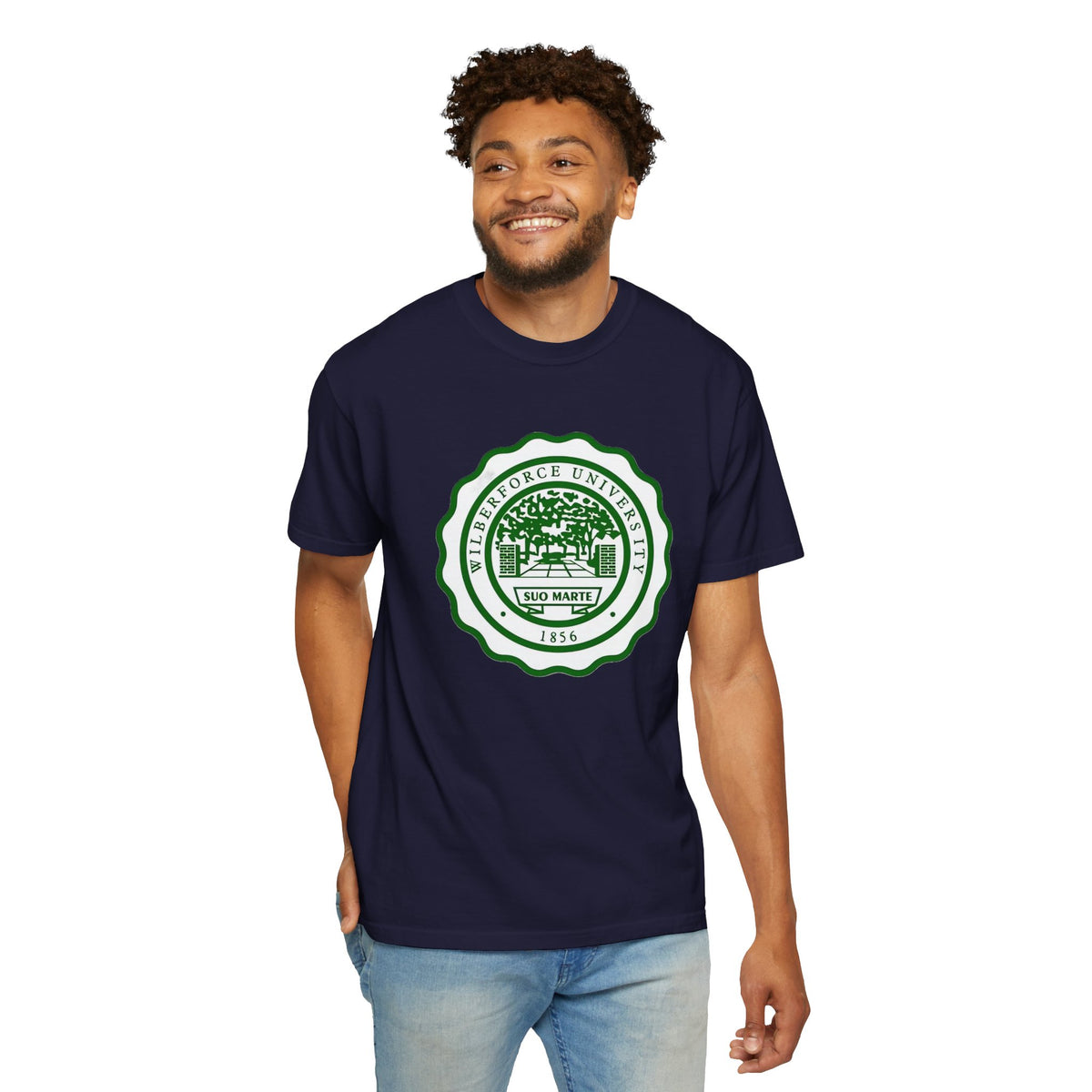 Wilberforce University Seal T‑Shirt — Classic Collegiate Crest Tee Printify