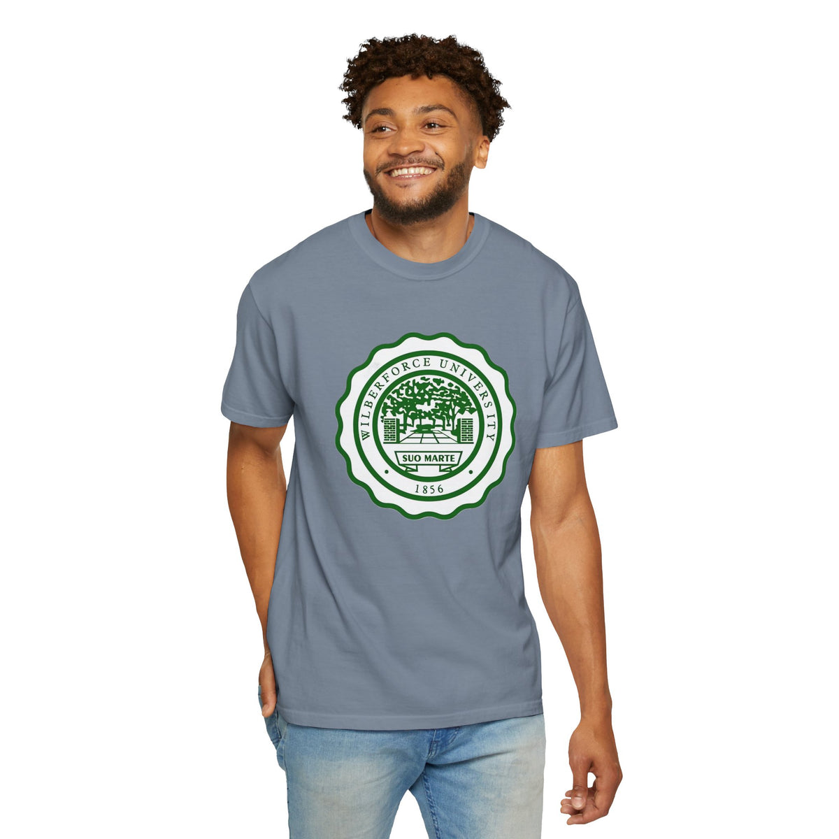 Wilberforce University Seal T‑Shirt — Classic Collegiate Crest Tee Printify