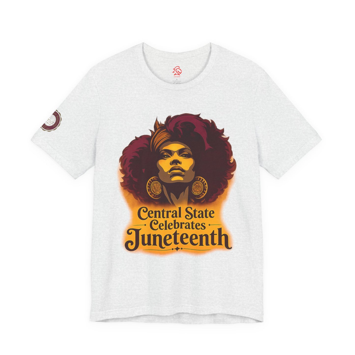 Juneteenth Celebration T-Shirt — "Central State Celebrates Juneteenth" Retro Afro Pride Tee