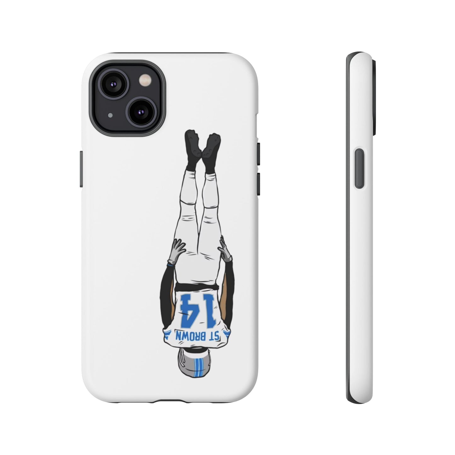 iPhone Football Fan Tough Case with St. Brown Design