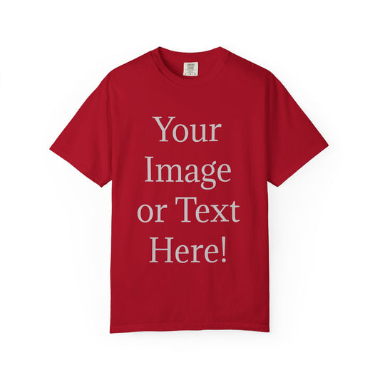 Garment-Dyed T-Shirt, Casual Everyday Wear, Customizable Stylish Tee, Perfect for Gifts, Ideal for Holidays & Celebrations, Unique [...]