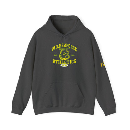 Wilberforce University Athletics Hoodie – Vintage Mascot College Sports Sweatshirt Printify