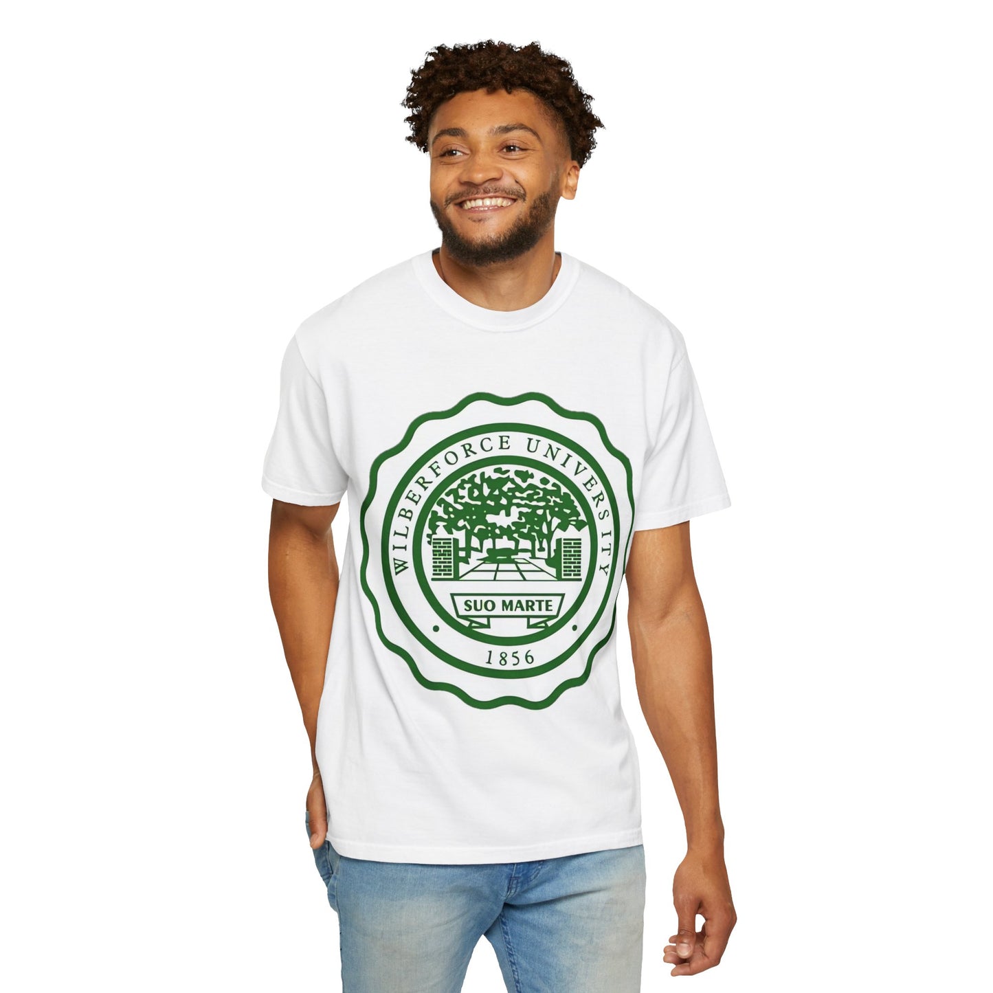 Wilberforce University Seal T‑Shirt — Classic Collegiate Crest Tee Printify
