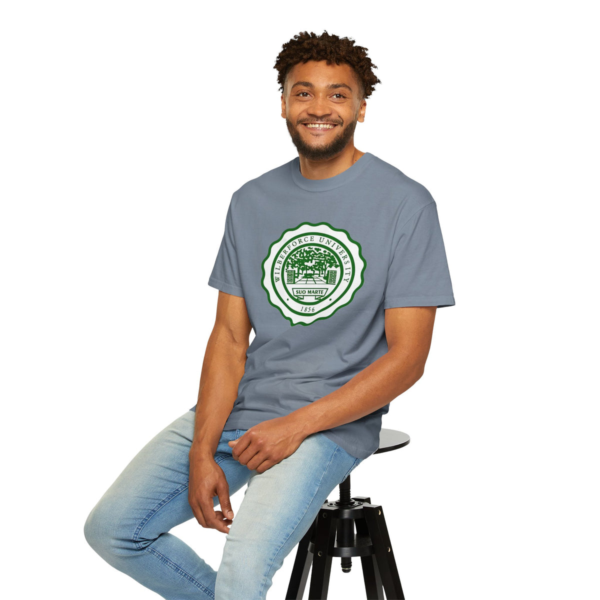 Wilberforce University Seal T‑Shirt — Classic Collegiate Crest Tee Printify