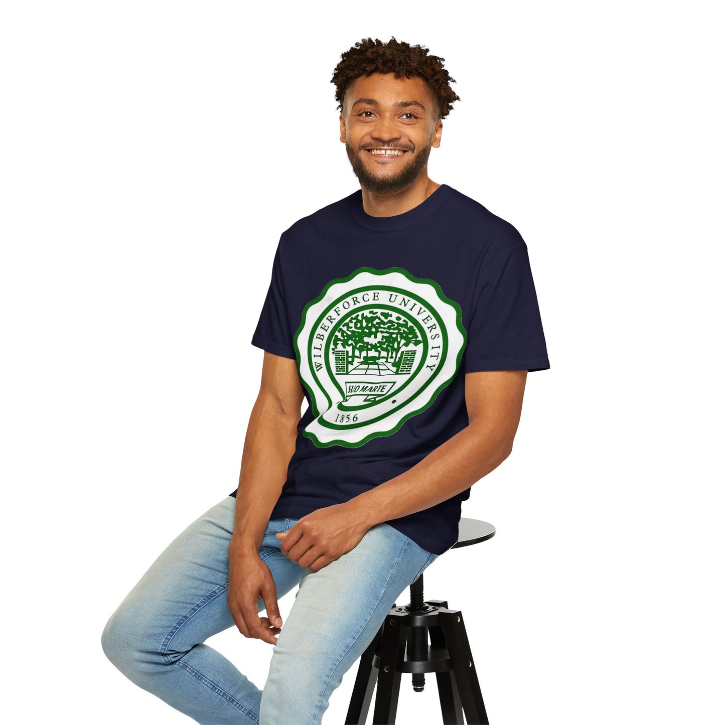 Wilberforce University Seal T‑Shirt — Classic Collegiate Crest Tee Printify