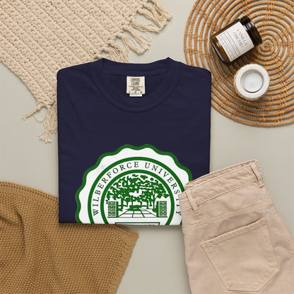 Wilberforce University Seal T‑Shirt — Classic Collegiate Crest Tee Printify