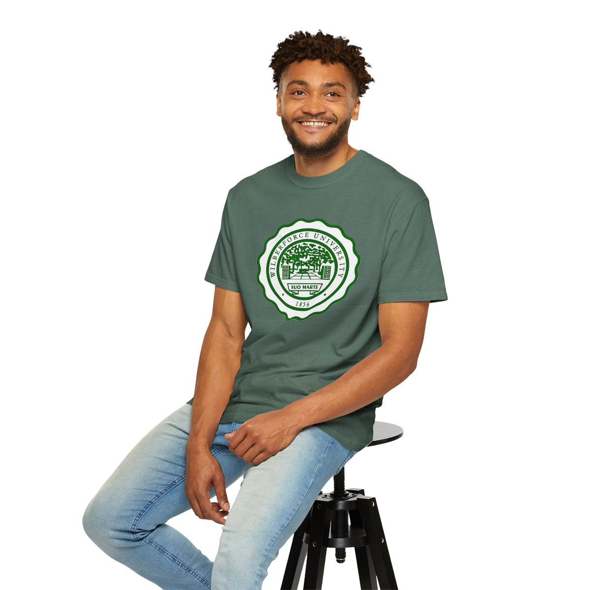 Wilberforce University Seal T‑Shirt — Classic Collegiate Crest Tee Printify