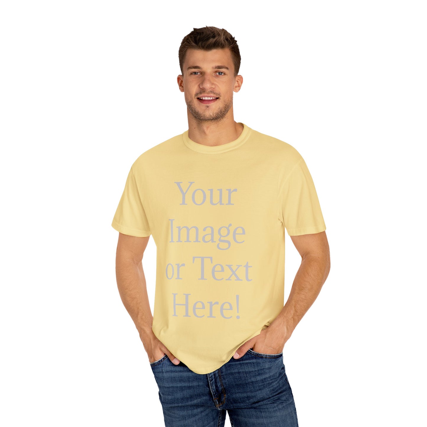 Garment-Dyed T-Shirt, Casual Everyday Wear, Customizable Stylish Tee, Perfect for Gifts, Ideal for Holidays & Celebrations, Unique [...]