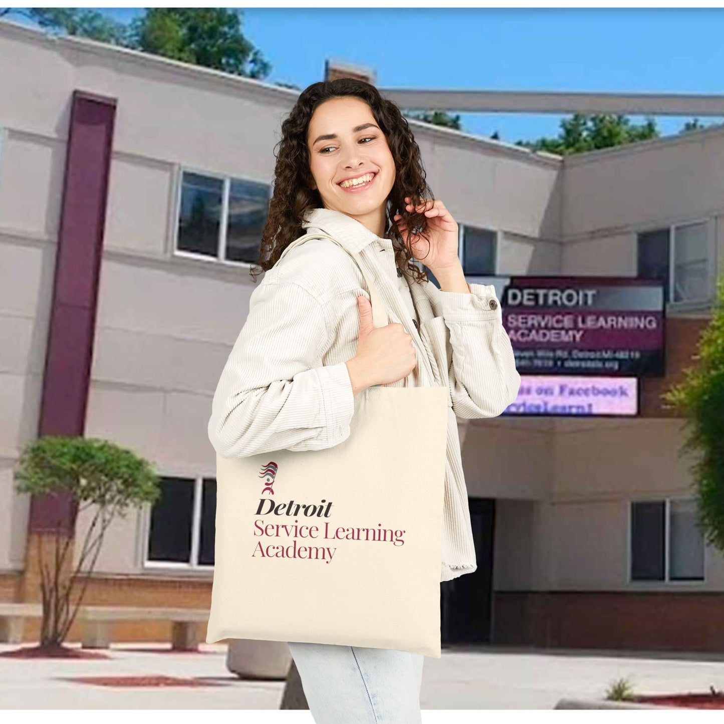 Cotton Canvas Tote Bag