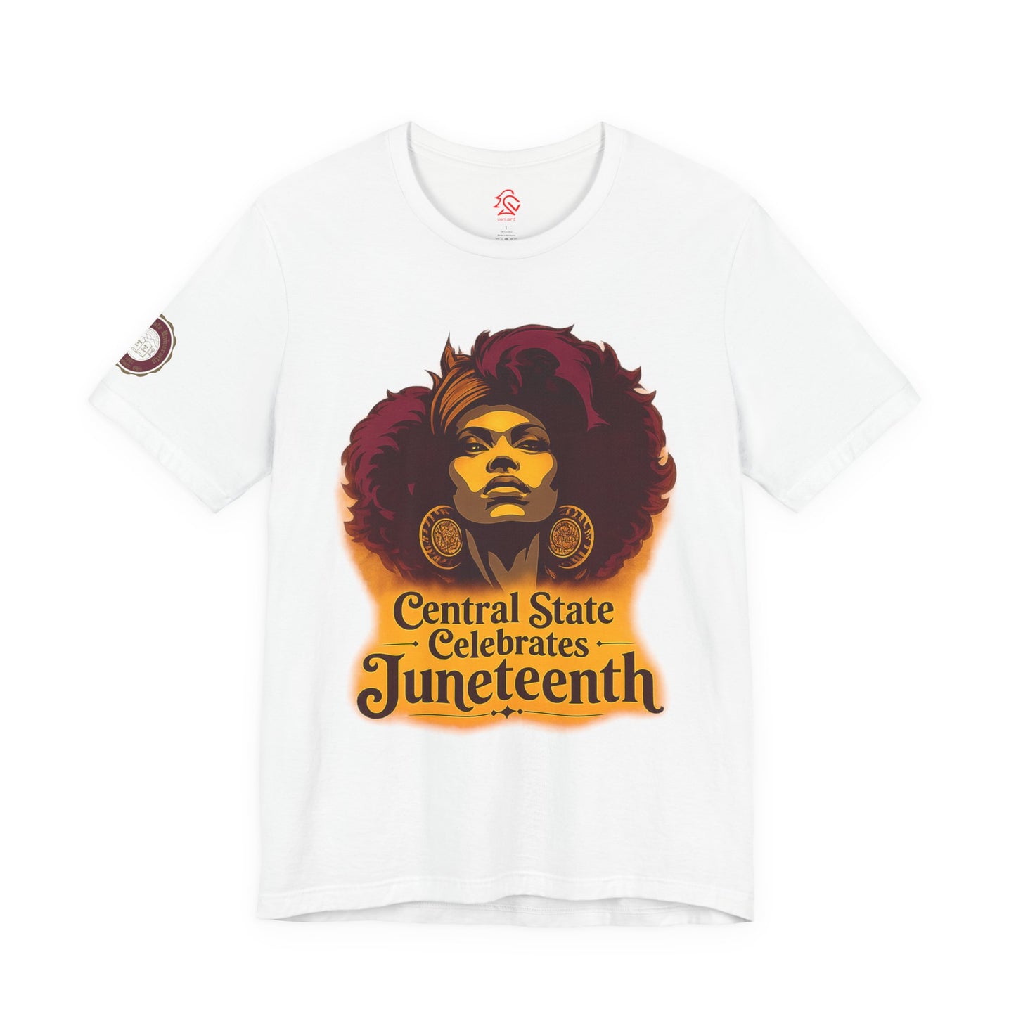 Juneteenth Celebration T-Shirt — "Central State Celebrates Juneteenth" Retro Afro Pride Tee