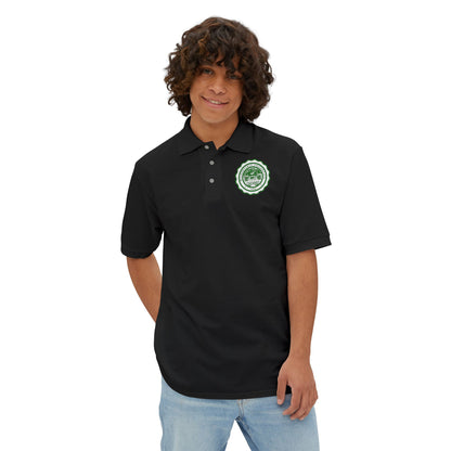 Men's Polo - Wilberforce Crest Logo Chest Embroidery, Classic Golf & Corporate Style Printify