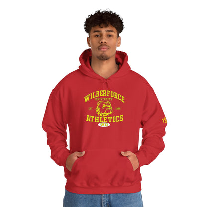 Wilberforce University Athletics Hoodie – Vintage Mascot College Sports Sweatshirt Printify