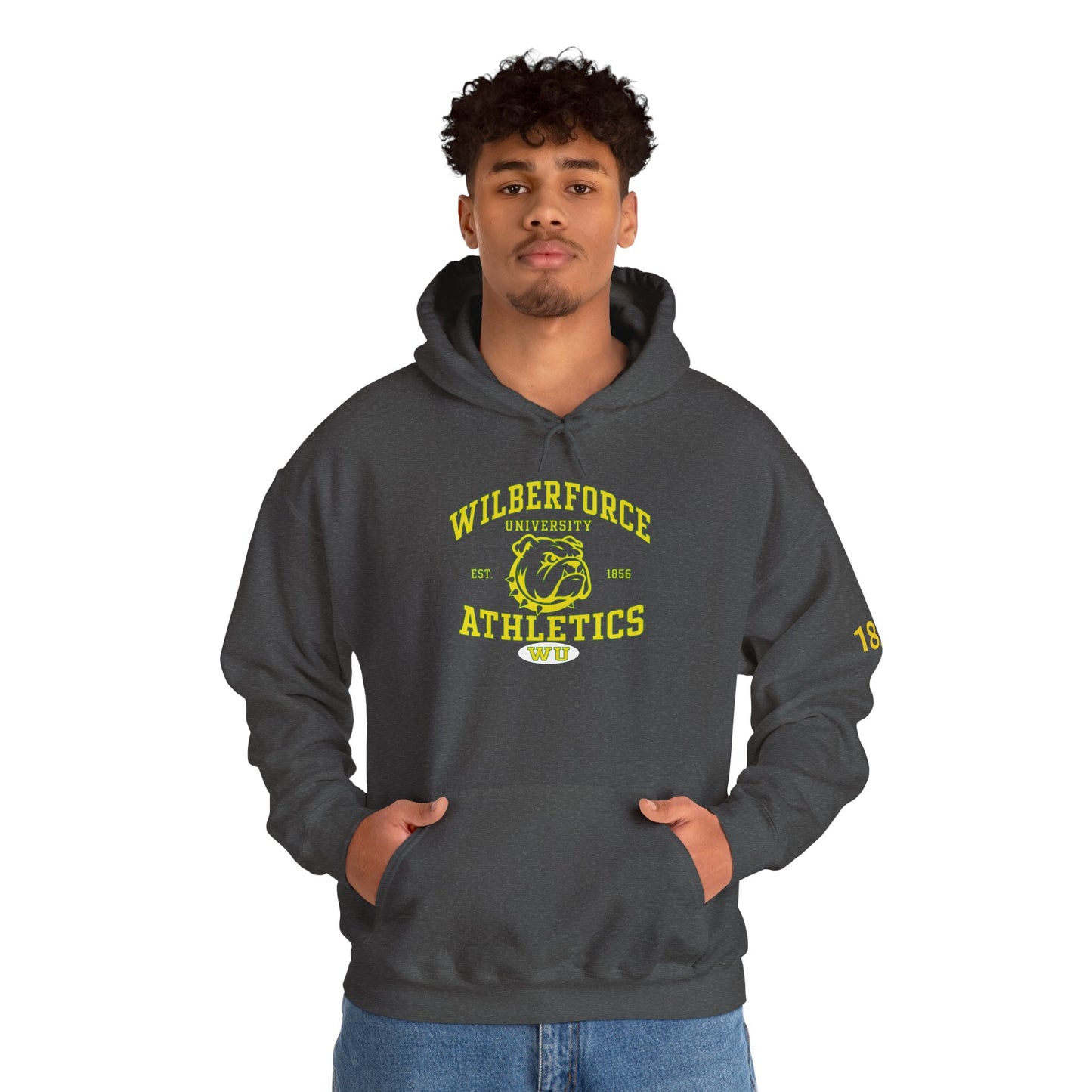 Wilberforce University Athletics Hoodie – Vintage Mascot College Sports Sweatshirt Printify