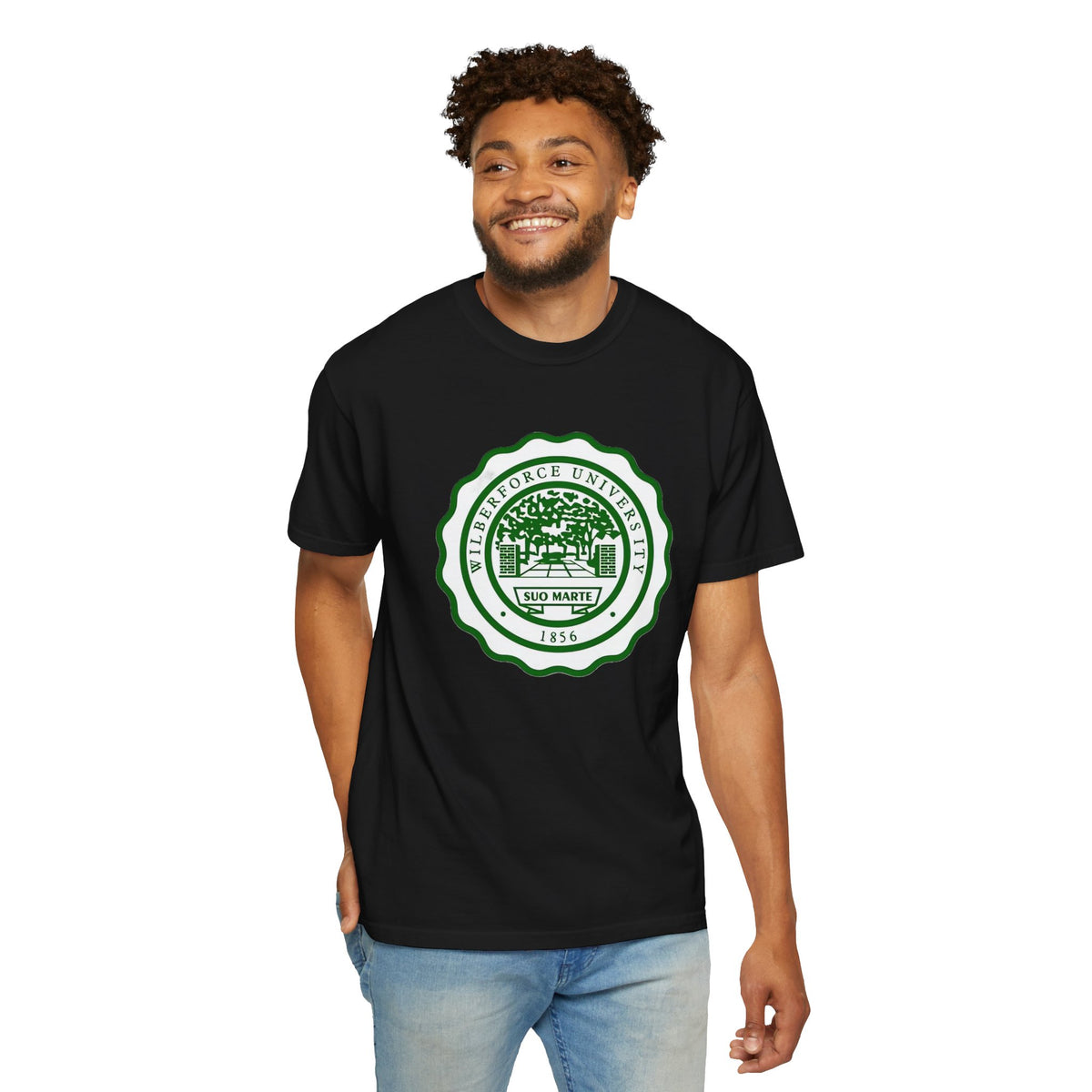 Wilberforce University Seal T‑Shirt — Classic Collegiate Crest Tee Printify