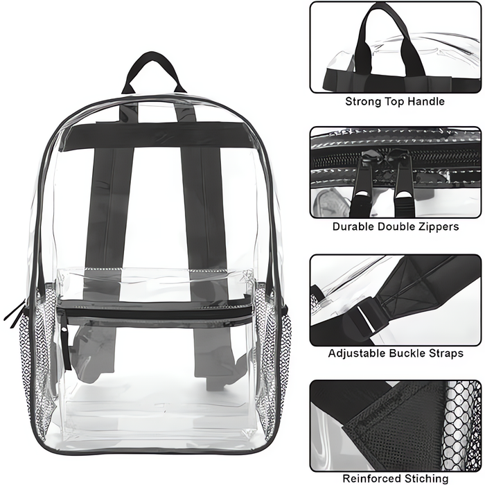 Oak Park Premium Clear Backpack