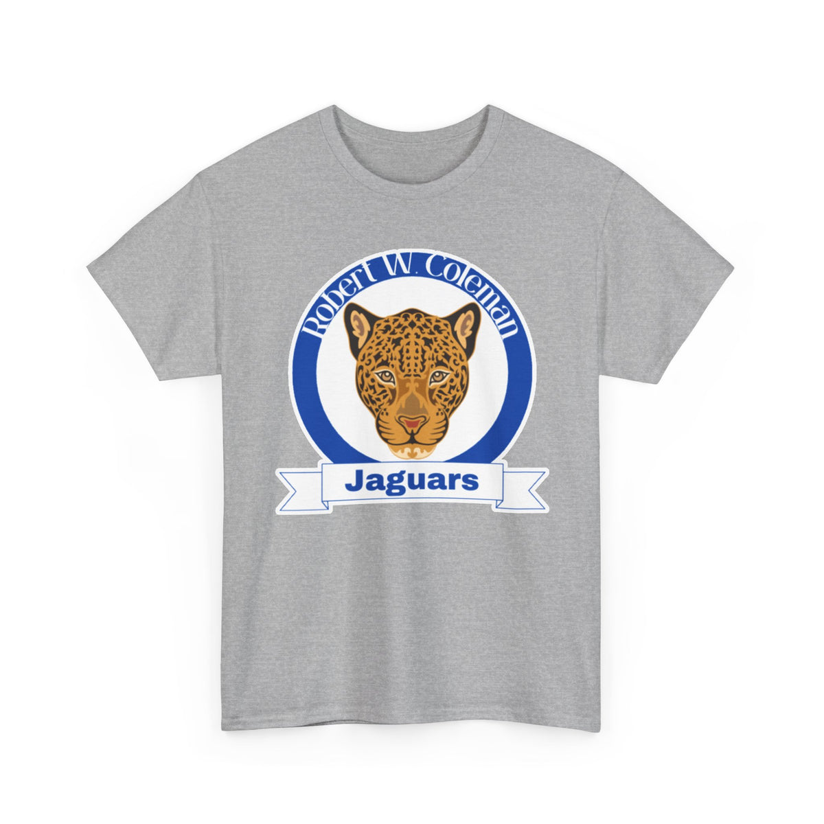 Robert W. Coleman Jaguars Student Spirit/Gym T-Shirt LaserCraft Design Studios
