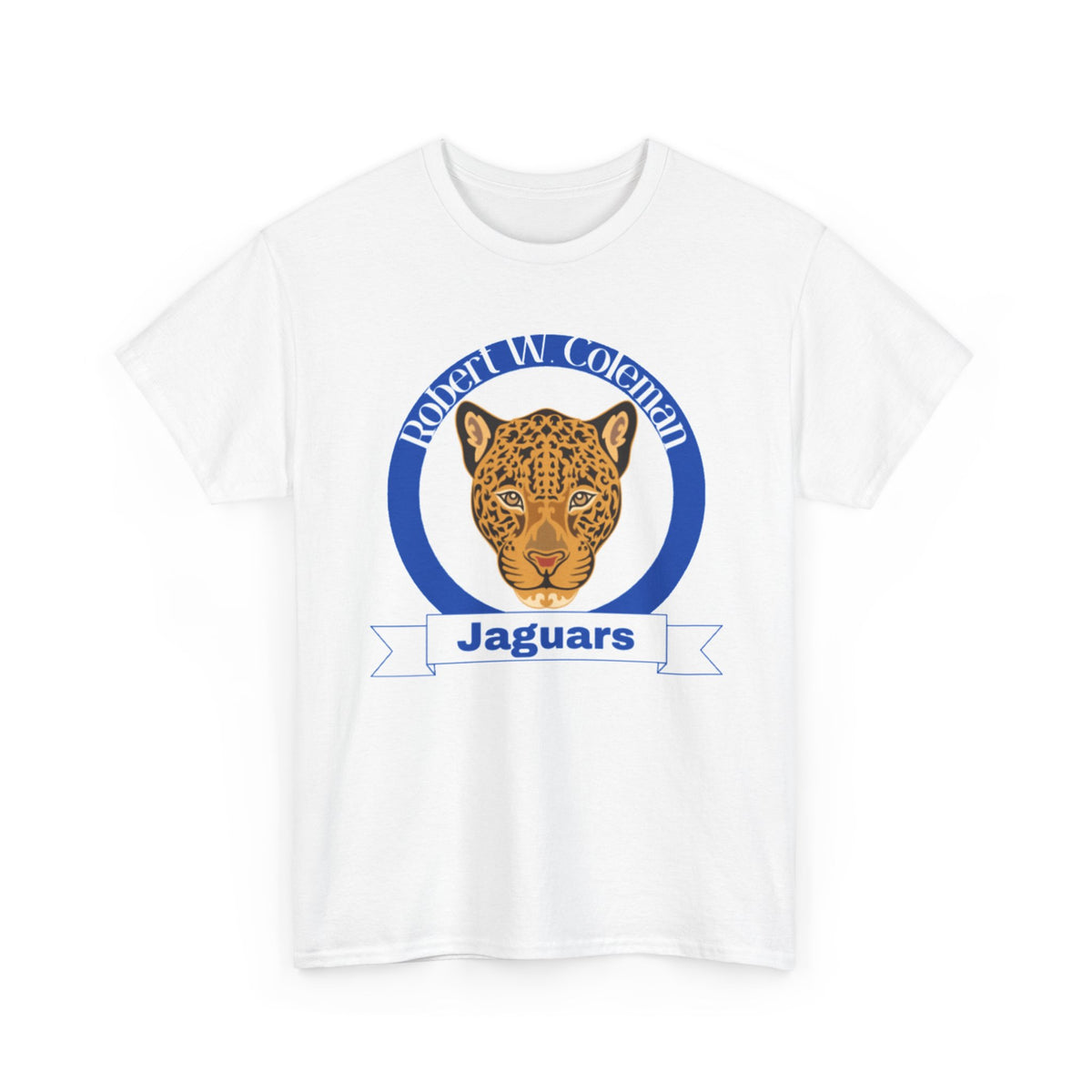 Robert W. Coleman Jaguars Student Spirit/Gym T-Shirt LaserCraft Design Studios