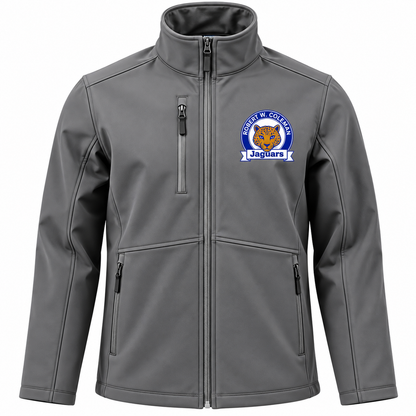Robert W. Coleman Jaguars Staff Embroidered Softshell Jacket LaserCraft Design Studios