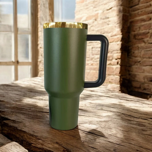 Custom Wilberforce University Tumbler - One Side Lasercraft Design