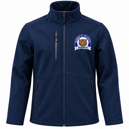 Robert W. Coleman Jaguars Staff Embroidered Softshell Jacket LaserCraft Design Studios