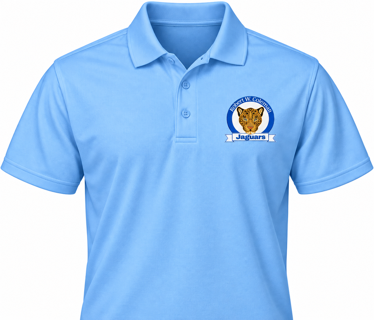 Robert W. Coleman Student Logo Polo LaserCraft Design Studios